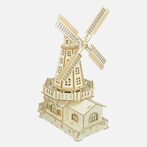Bitopbi Laser Engraving Dutch Windmill