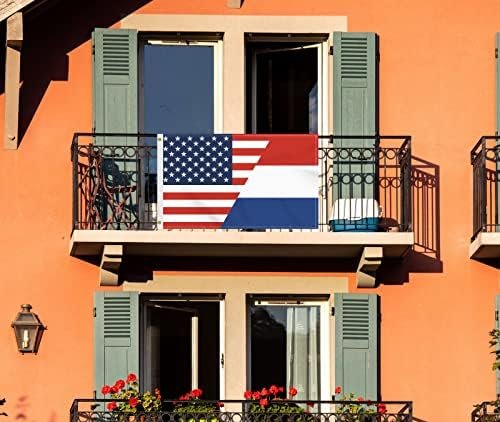 3×5 FT USA Netherlands USA Flag - Image 2